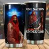 One Nation Under God 20oz 30oz Travel Tumbler TB425