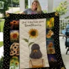 Just A Girl Who Loves Sunflowers Quilt BS2057