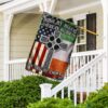 Irish By Blood American By Birth Patriot By Choice House Flag Garden Flag FG304