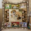 Cute Beagle Dog Quilt BS2002