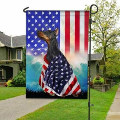 Doberman House Flag Garden Flag FG347