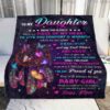 A Letter To My Daughter Blanket BS1162