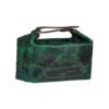 Green Leather Toiletry Bag Travel Kit